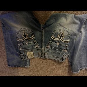 rock revival  jeans men's 34 w